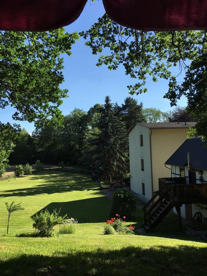 Hotel In Der Muehle Werdau Exteriör bild